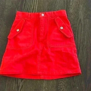 5 for 30$ Kids Red skirt  size 8